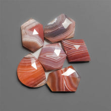 Rose Cut Botswana Agates Lot