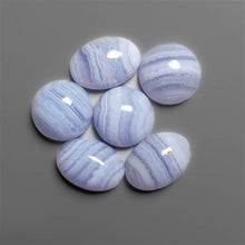 Blue Lace Agates Cabochons Lot