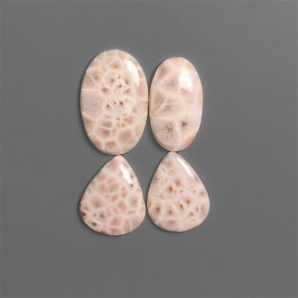 Pink Larimar Natrolite Cabochons Lot