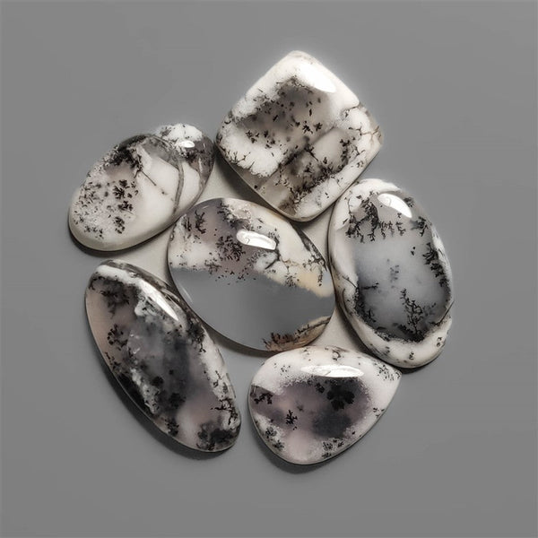 Dendritic Agate Cabochons Lot