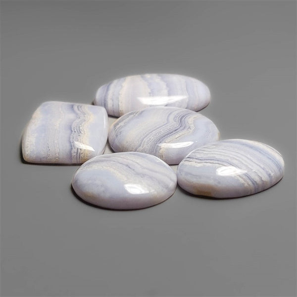 Blue Lace Agate Cabochons Lot