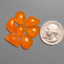 Rose Cut Carnelian Agates Lot