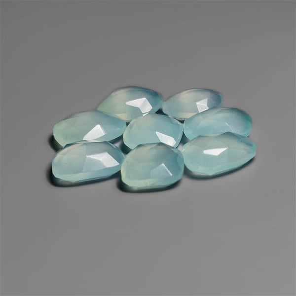 Rose Cut Aqua Chalcedony Lot