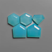 Step Cut Paraiba Chalcedony Lot