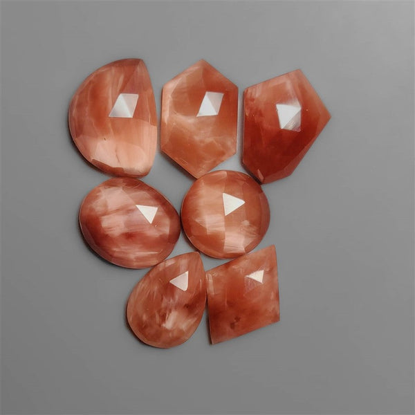 Rose Cut Starburst Stone Lot