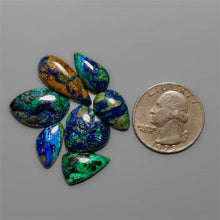 Morenci Azurite Malachite Cabochons Lot