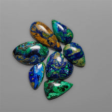 Morenci Azurite Malachite Cabochons Lot