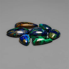 Morenci Azurite Malachite Cabochons Lot