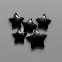 Handcarved Black Onyx Stars Lot