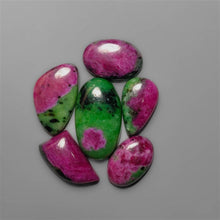 Ruby Zoisite Cabochons Lot