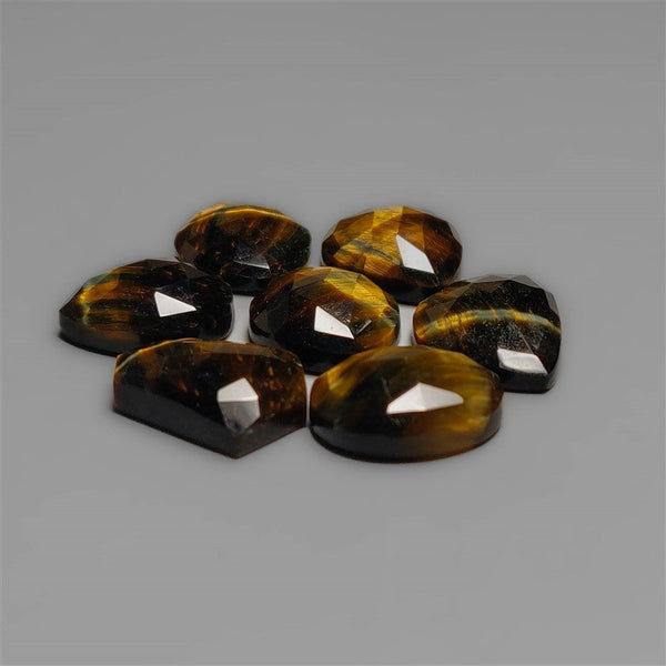 Rose Cut Tiger Eye Lot