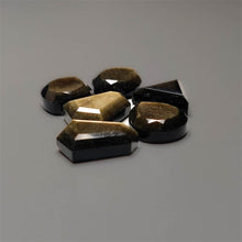 Step Cut Goldensheen Obsidian Lot