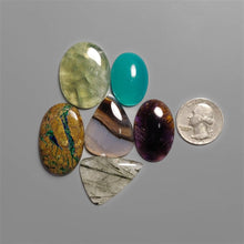 Mix Gemstone Cabochons Lot