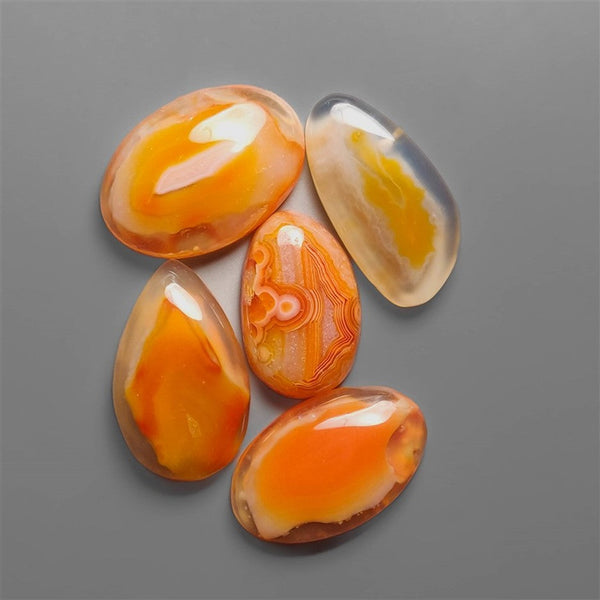 Lake Superior Agate Cabochons Lot