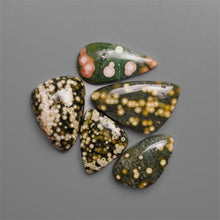 Obicular Ocean Jasper Cabochons Lot