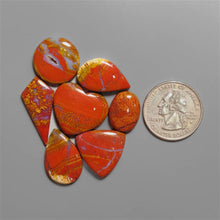 Indonesian Red Moss Agate Cabochons Lot