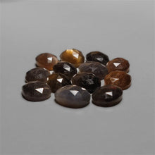 Rose Cut Black Sunstones Lot