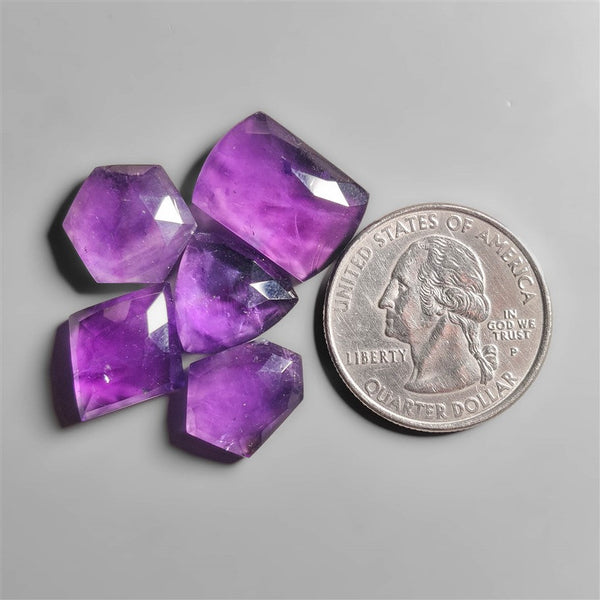 Rose Cut Amethyst Lot