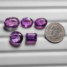 AAA Faceted Brazilian Amethyst Lot