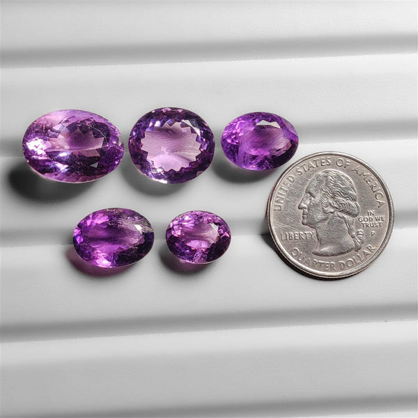 AAA Faceted Brazilian Amethyst Lot