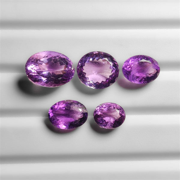 AAA Faceted Brazilian Amethyst Lot