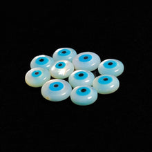 Mother Of Pearl Evil Eyes Lot (Drilled)