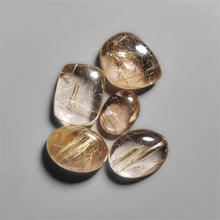 Golden Rutilated Quartz Cabochons Lot