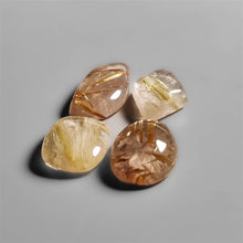 Golden Rutilated Quartz Cabochons Lot