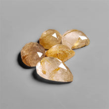 Rose Cut Golden Rutilated Quartz Lot