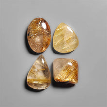 AAA Golden Rutilated Quartz Cabochons Lot