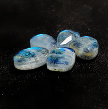 Rose Cut Rainbow Moonstone Doublets Lot (Backed)