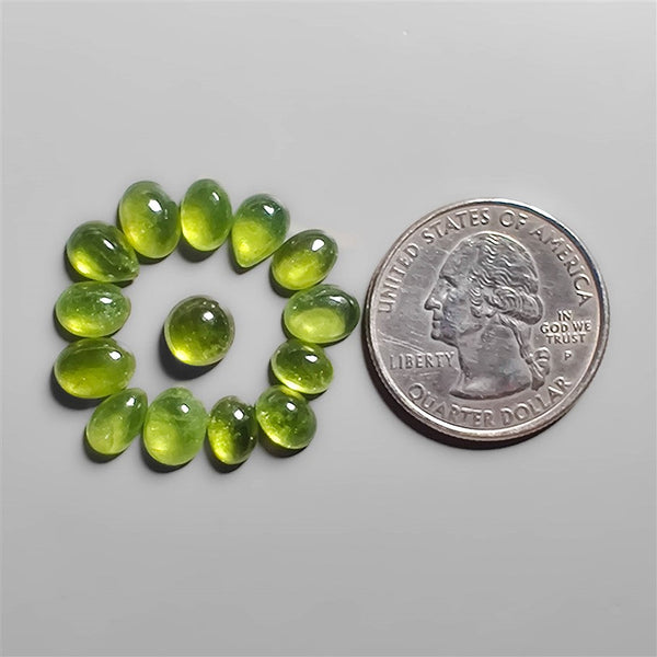 Peridot Cabochons Lot