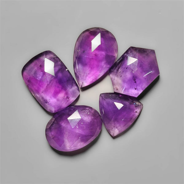 Rose Cut Amethyst Lot