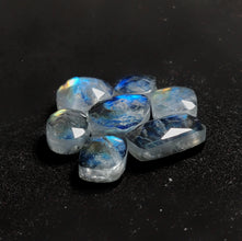 Rose Cut Rainbow Moonstone Doublets Lot (Backed)