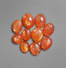 High Grade Confetti Sunstone Cabochons Lot