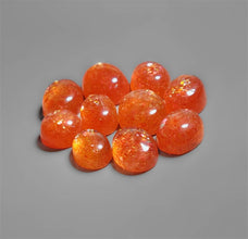 High Grade Confetti Sunstone Cabochons Lot