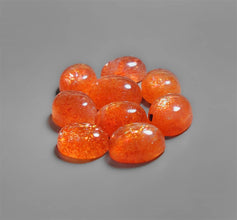 High Grade Confetti Sunstone Cabochons Lot