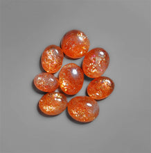 High Grade Confetti Sunstone Cabochons Lot