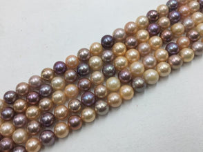 Fresh Water Pearl Beads Line 9.5-11 MM ROUND