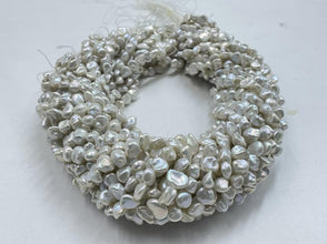 Fresh Water Pearl Beads Line 4.5-5 MM CHINA KESHI