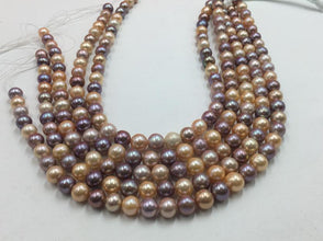 Fresh Water Pearl Beads Line 9.5-11.5 MM ROUND