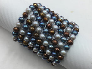 Fresh Water Pearl Beads Line 7-7.5 MM OVAL-3075