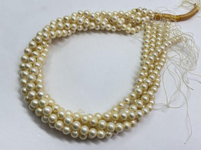 Fresh Water Pearl Beads Line 7 MM ROUND