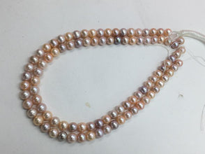 Fresh Water Pearl Beads Line 8.80-9 MM OVAL-3087