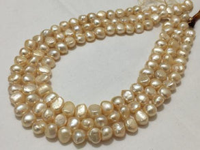 Fresh Water Pearl Beads Line 9-11 MM UNEVEN