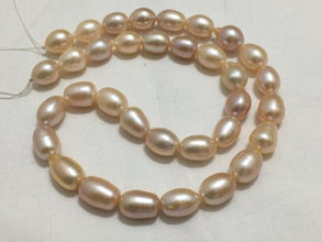 Fresh Water Pearl Beads Line 8.5-10 MM RICE