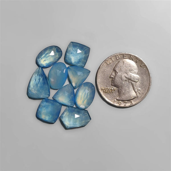 Rose Cut Aquamarine Lot