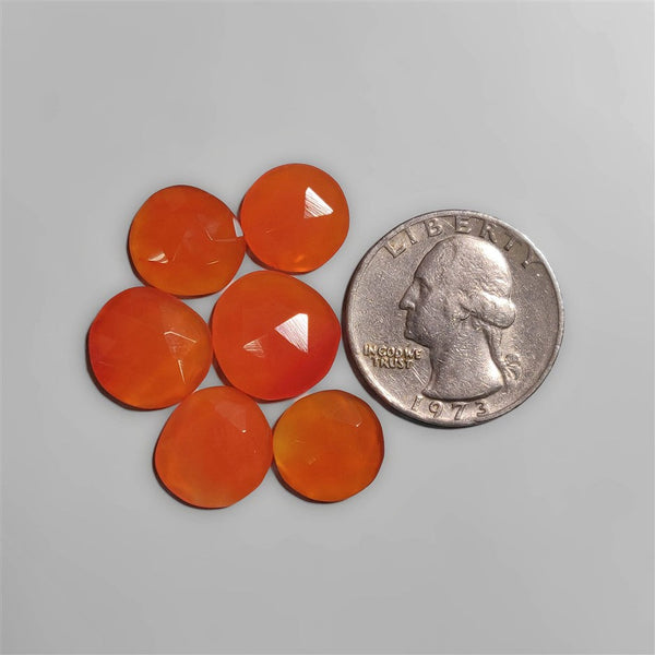 Rose Cut Carnelian Agate Lot