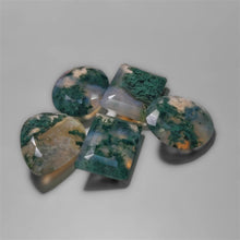 Faceted Moss Agate Lot