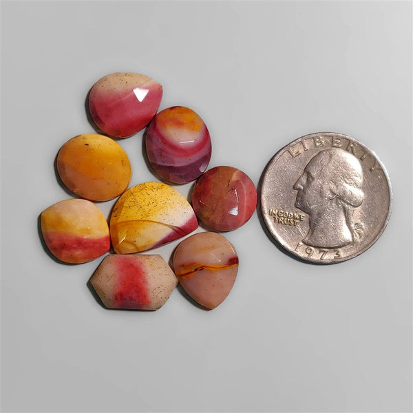 Rose Cut Bicolor mookaite Lot